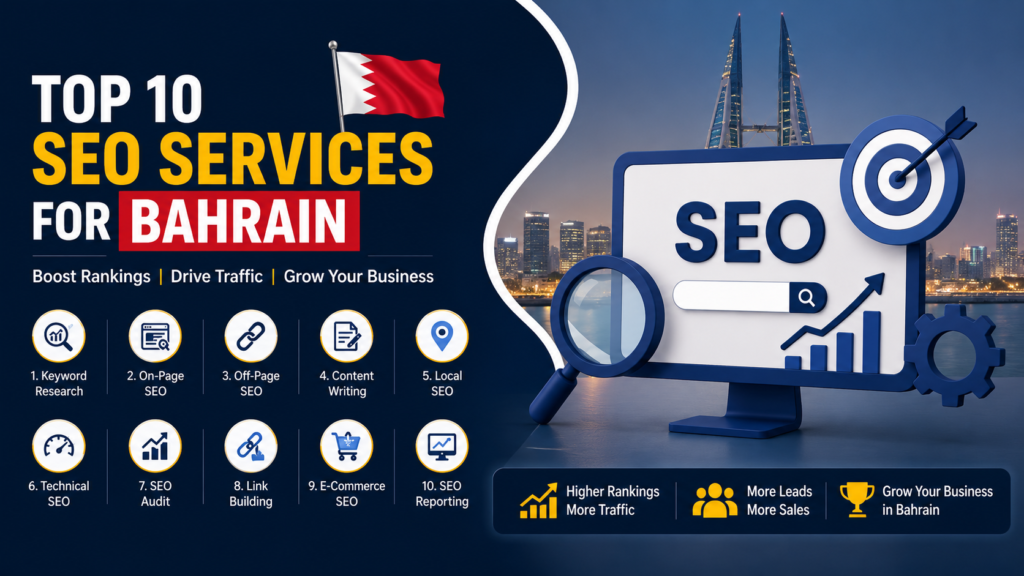 Top 10 SEO Services For Bahrain
